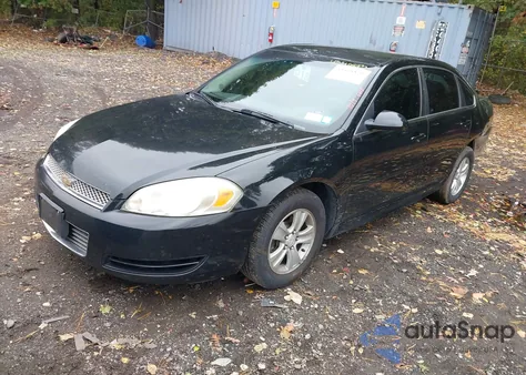 2013 Chevrolet Impala Ls из США, поврежденный, VIN 2G1WF5E37D1267261